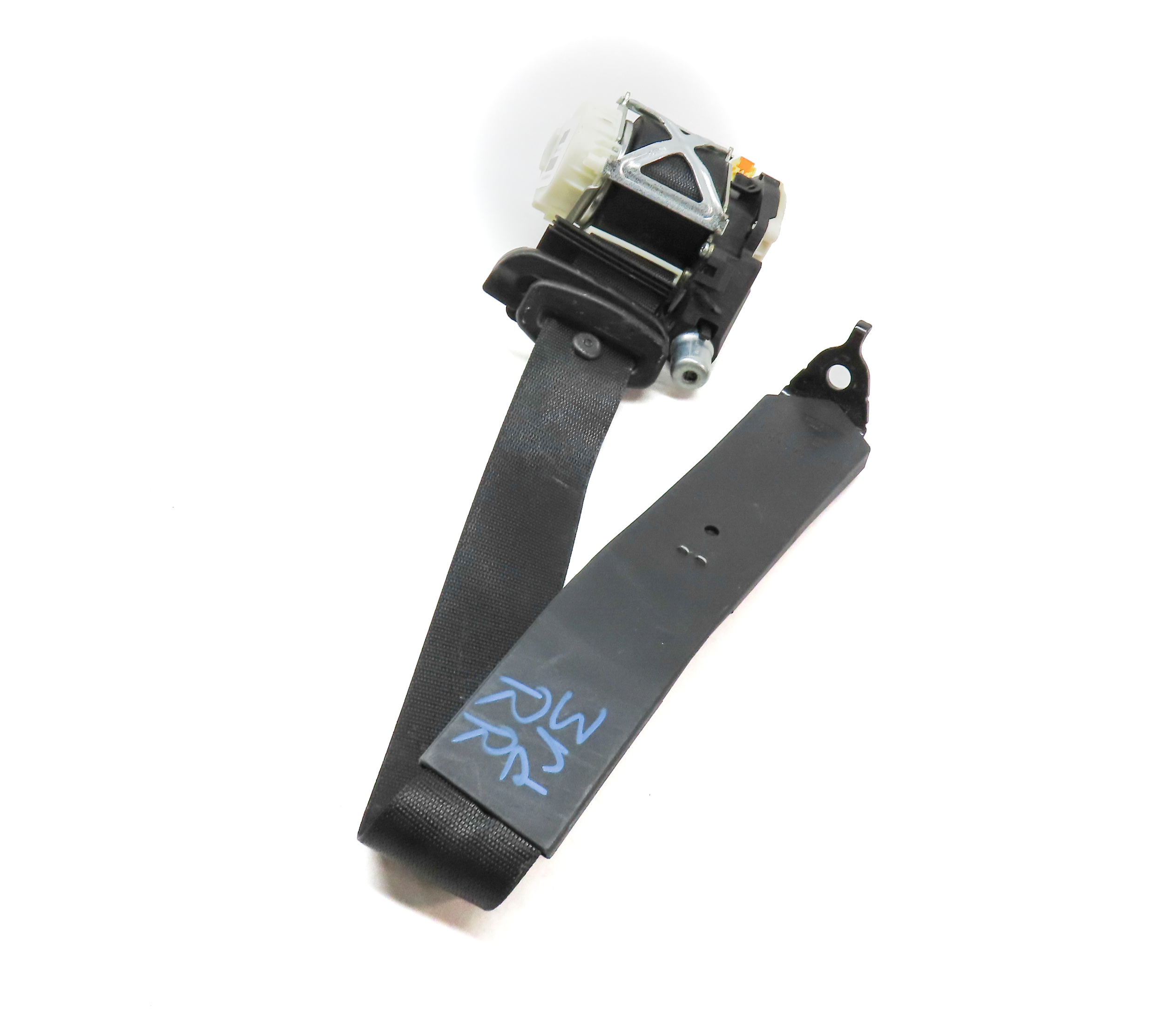 11 MERCEDES GL450 X164 REAR 3RD THIRD ROW RIGHT SEAT SEATBELT RETRACTOR (BLACK) — exact item pictured